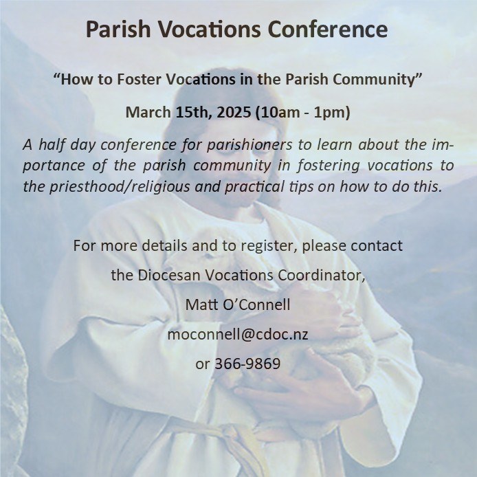 Vocations Conference Ad 2025