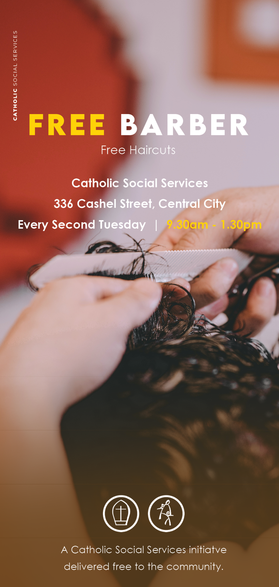 CSS Barber Shop Flyer 2025